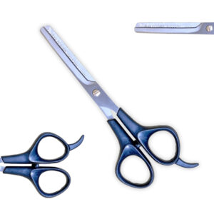 Plastic Handel Thining Scissors 6" With Gold Screw.